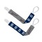 Detroit Tigers Pacifier Clip 2 Pack Officially Licensed Mlb Baby Fanatic